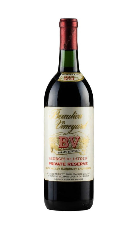 1983 | Beaulieu Vineyard | Georges de Latour Private Reserve Cabernet Sauvignon at CaskCartel.com