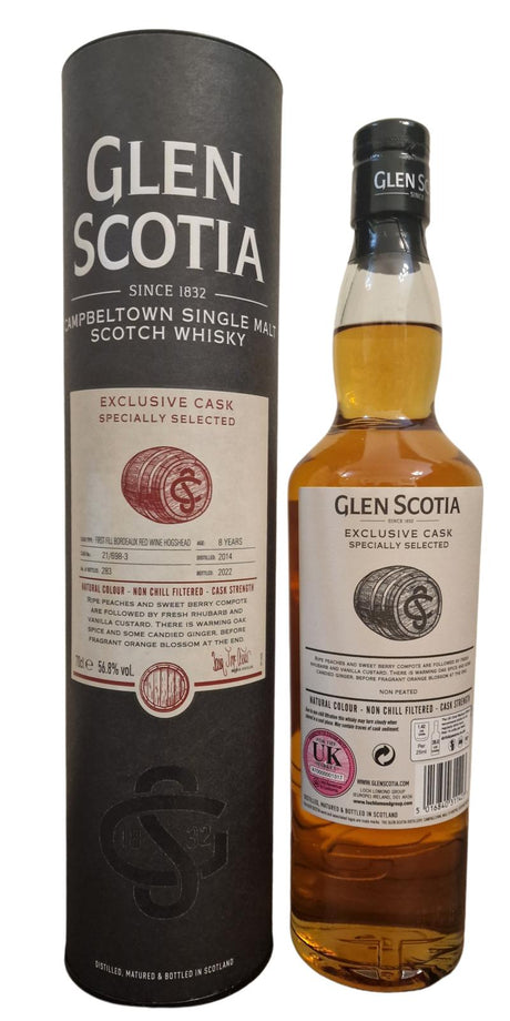 Glen Scotia 2014 Distillery Exclusive 8 Year Old Single Malt Scotch Whisky | 700ML at CaskCartel.com