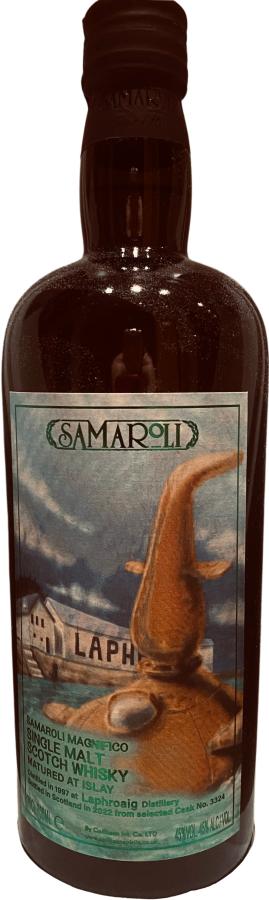 ラフロイグ 1997 Magnifico #3324 サマローリ マグニフィコ BUY] Laphroaig 1997 (Samaroli) Magnifico 2022 Release (Cask #3324