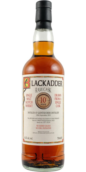 Glentauchers 2012 (Blackadder) Raw Cask 10 Year Old Scotch Whisky | 700ML at CaskCartel.com