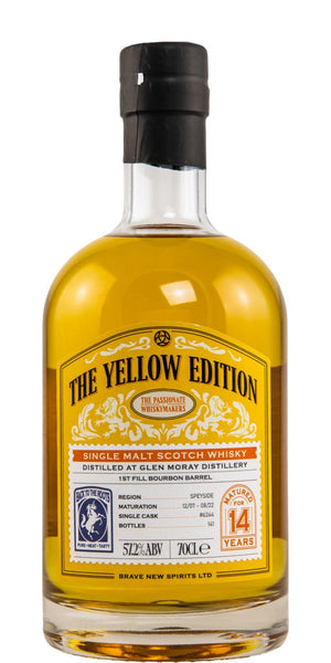 Glen Moray 2007 Brave New Spirits The Yellow Edition 14 Year Old Scotch Whisky | 700ML at CaskCartel.com