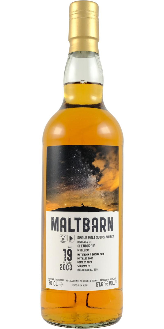 Glenburgie 2003 (Maltbarn) No. 209 Bottled 2023 Single Malt Scotch Whisky | 700ML