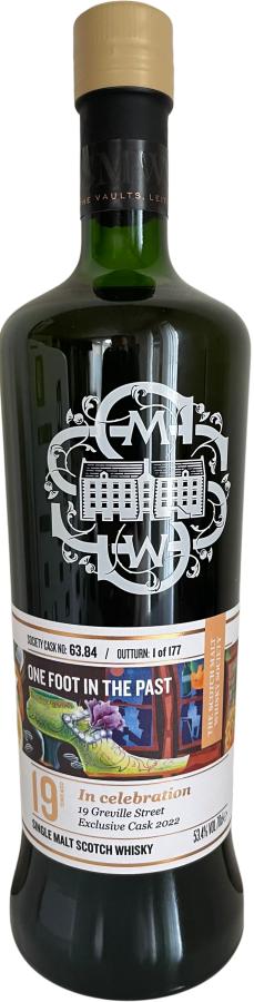 Glentauchers 19 Year Old SMWS 63.84 One Foot in The Past Single Malt Scotch Whisky | 700ML at CaskCartel.com