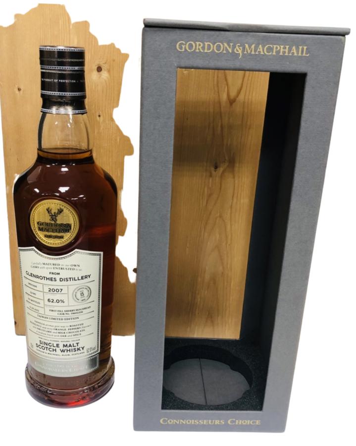 Glenrothes 2007 Gordon & MacPhail Connoisseurs Choice 15 Year Old Single Malt Scotch Whisky | 700ML at CaskCartel.com