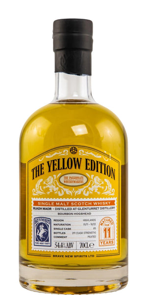 Ruadh Maor 2011 (Brave New Spirits) The Yellow Edition 11 Year Old 2022 Release (Cask #3) Single Malt Scotch Whisky | 700ML at CaskCartel.com
