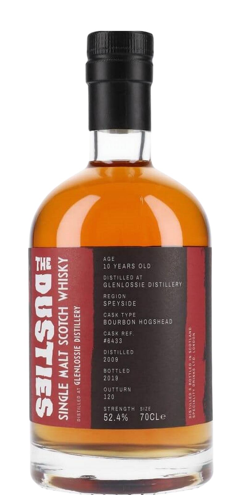 Glenlossie 2009 SMS The Dusties (Cask #6433) 10 Year Old 2019 Release Single Malt Scotch Whisky | 700ML at CaskCartel.com