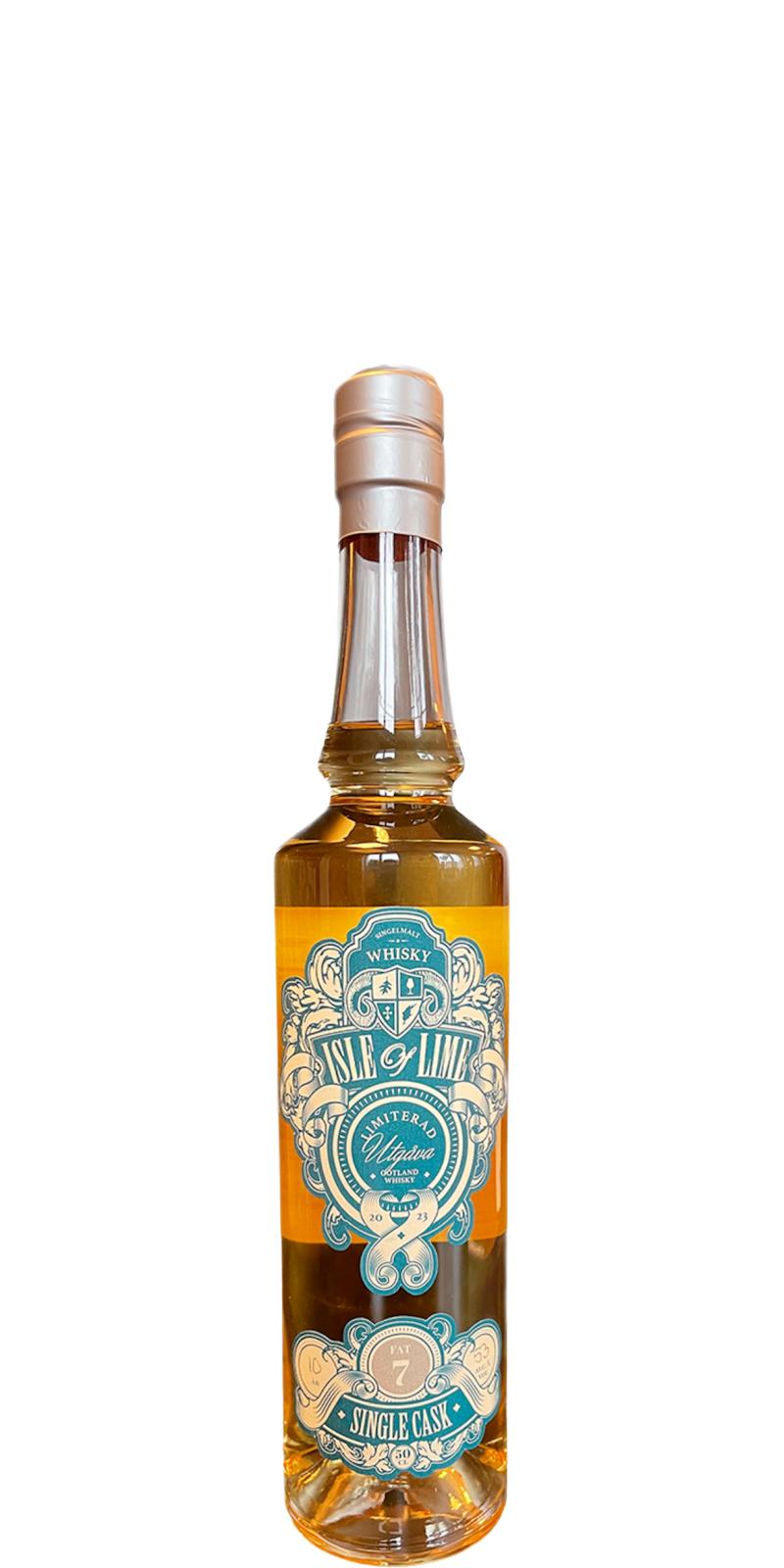 Isle of Lime Fat 7 Single Cask Single Malt Whisky | 500ML at CaskCartel.com