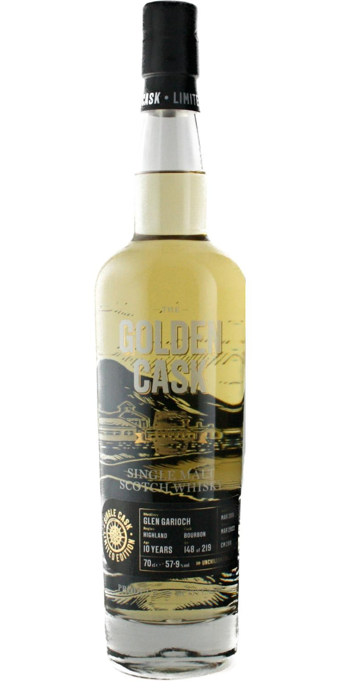 Glen Garioch 2011 HMcD The GOlden Cask 10 Year Old (2021) Release Scotch Whisky | 700ML