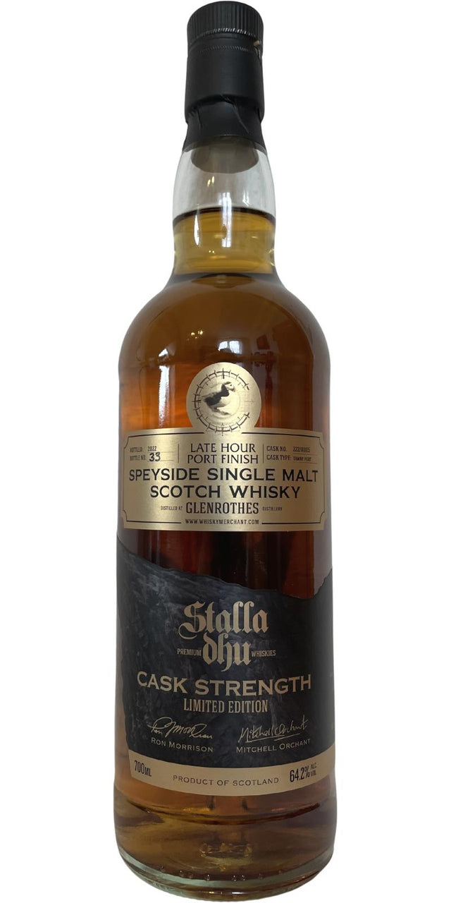 Glenrothes Cigar Malt Stalla Dhu Whiskies Port Cask Single Malt Scotch Whisky | 700ML at CaskCartel.com