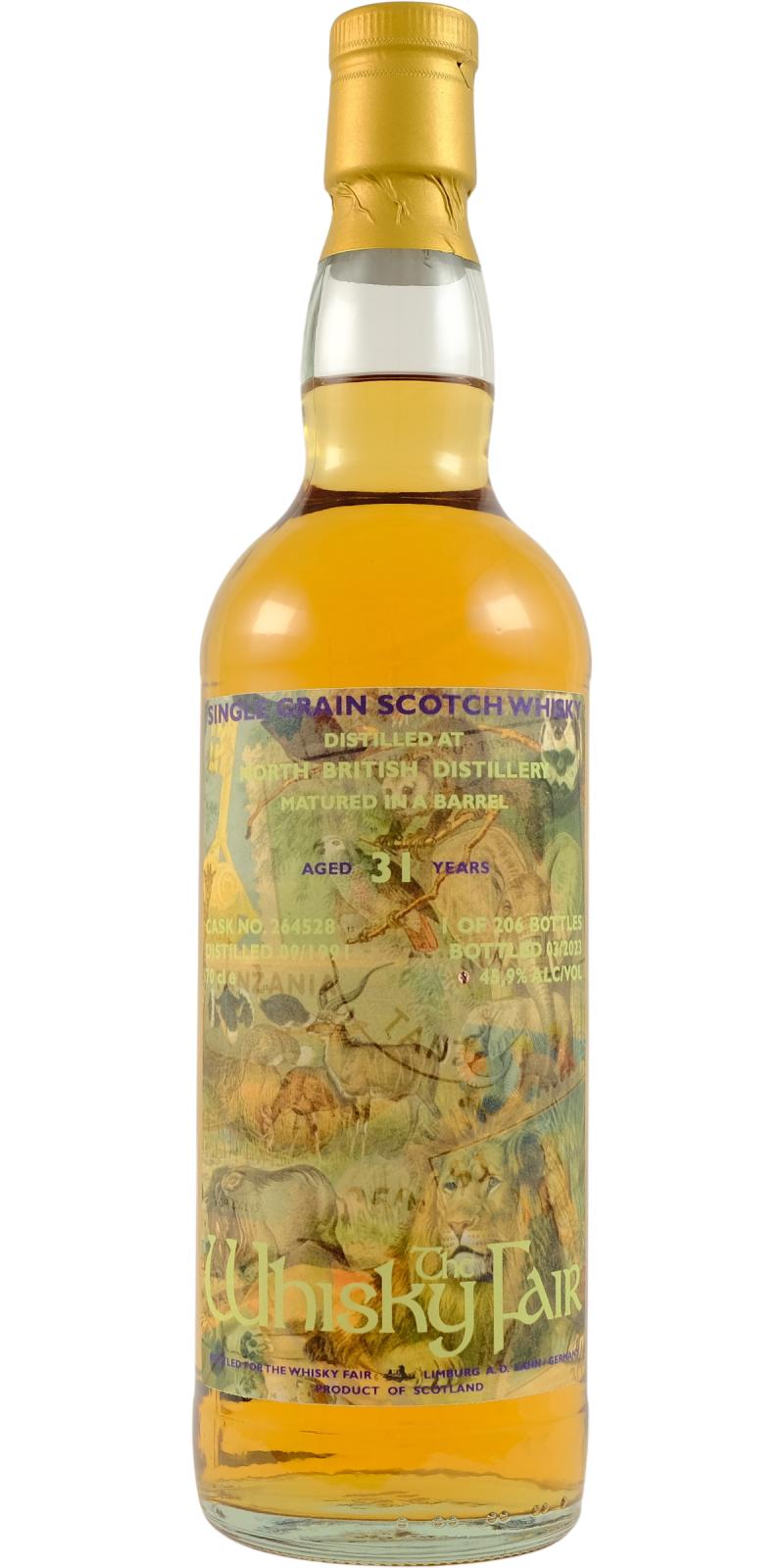 North British 1991 (The Whisky Fair) Single Grain Scotch Whisky | 700ML at CaskCartel.com