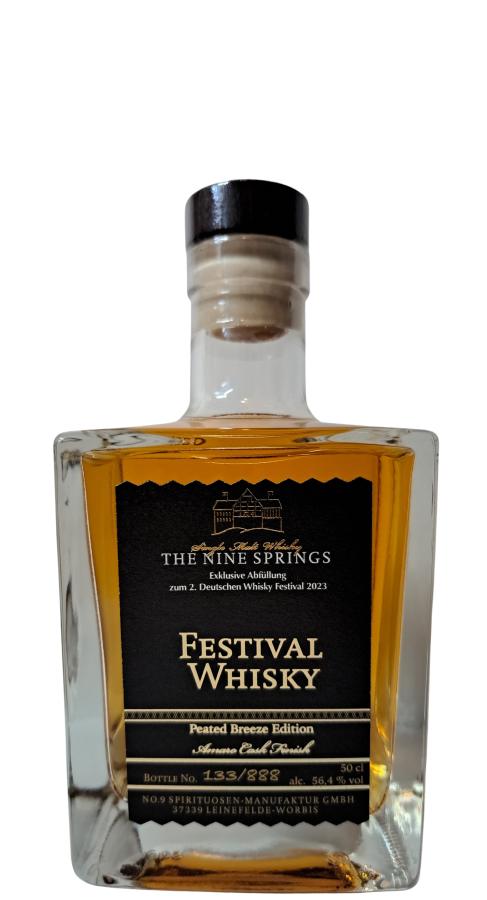 The Nine Springs 5 Year Old Festival Whisky  | 500ML