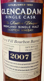 Glencadam 2007 The Rather Unique Single Malt Scotch Whisky | 700ML at CaskCartel.com