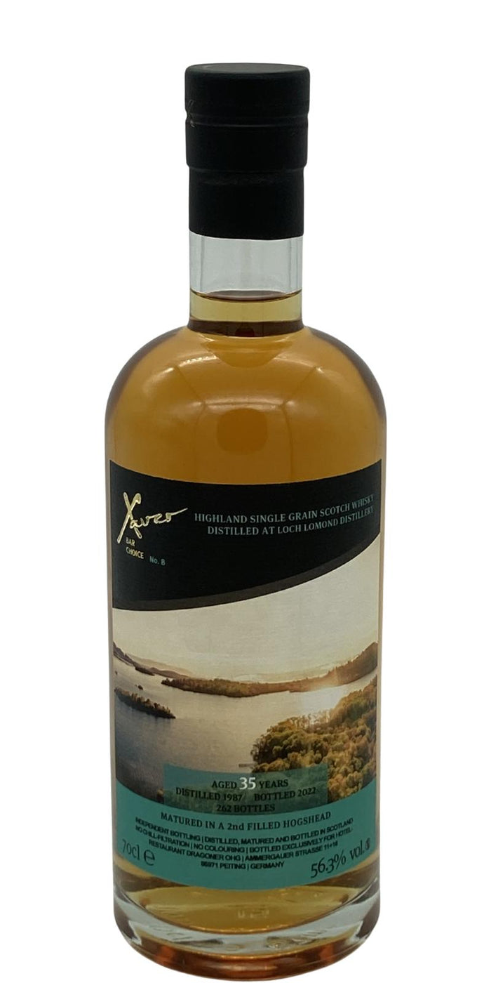 Loch Lomond 1987 Xaver Bar Choice No. 8 (35 Year Old) Single Grain Scotch Whisky | 700ML