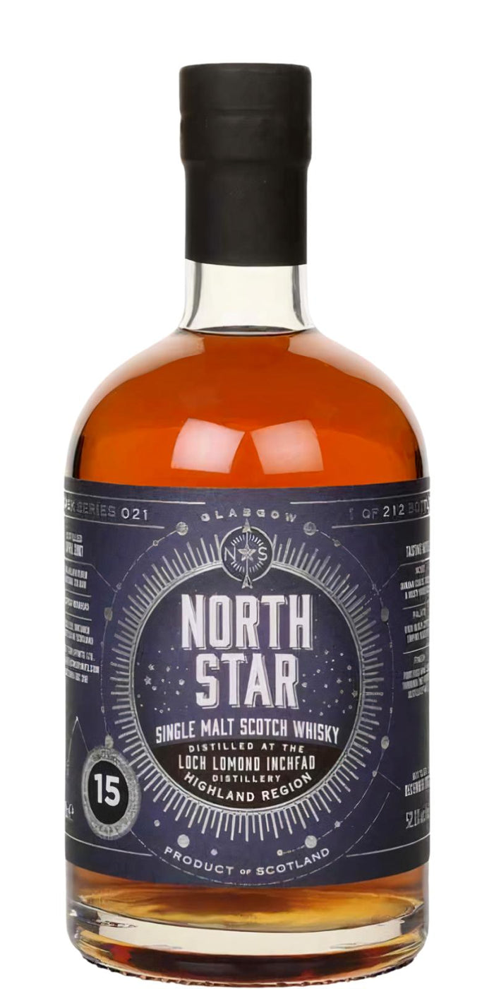 Inchfad 2007 North Star Spirits Cask Series 021 (15 Year Old) Single Malt Scotch Whisky | 700ML