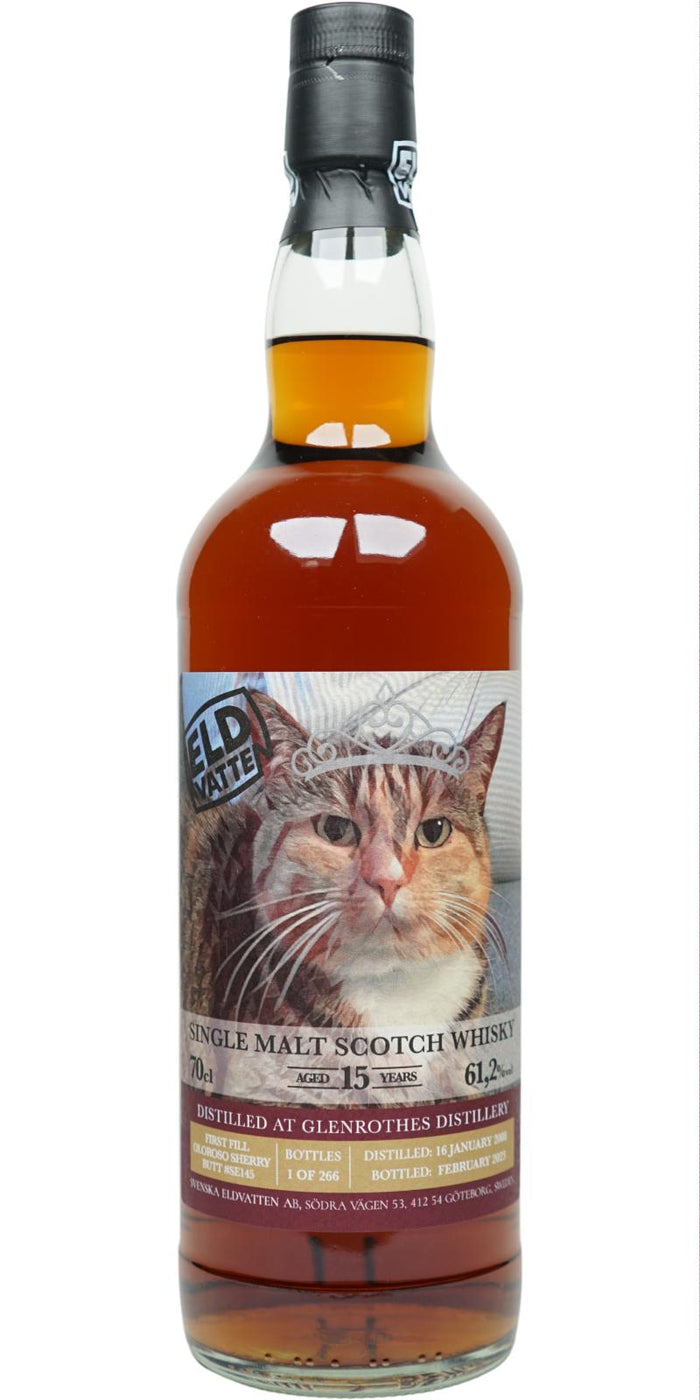 Glenrothes 2008 (Svenska Eldvatten) Cat Label Series Scotch Whisky | 700ML