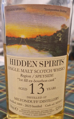 Miltonduff 2009 (Hidden Spirits) Region Speyside 13 Year Old Scotch Whisky | 700ML at CaskCartel.com