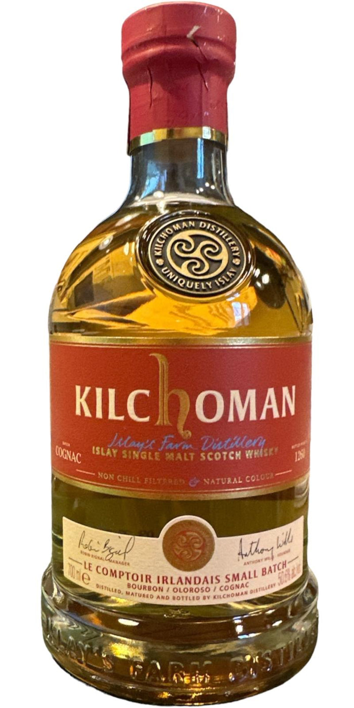 Kilchoman Cognac Cask Small Batch Single Malt Scotch Whisky | 700ML