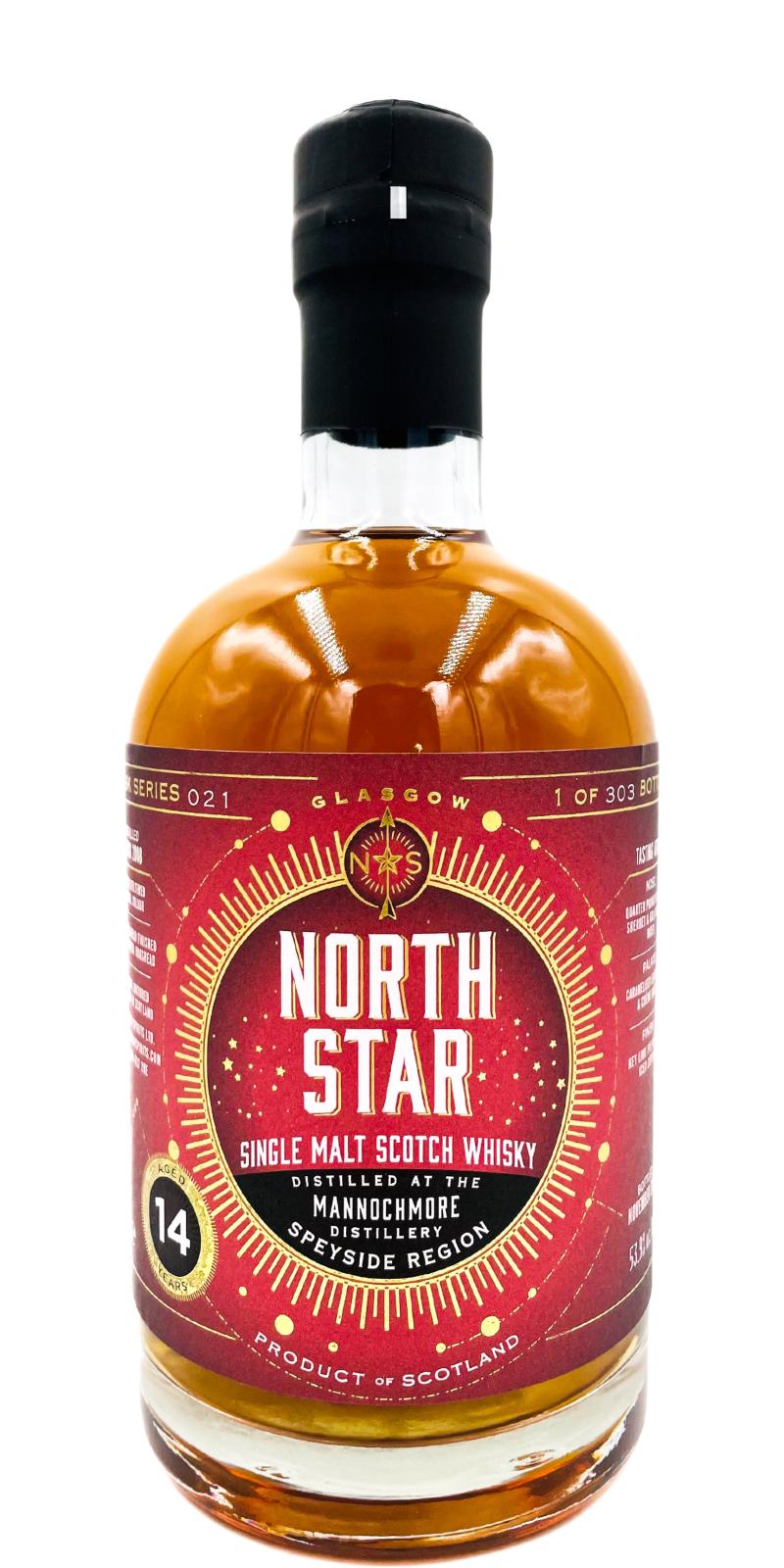 Mannochmore 2008 (North Star Spirits) Cask Series 021 14 Year Old 2022 Release Single Malt Scotch  Whisky | 700ML at CaskCartel.com