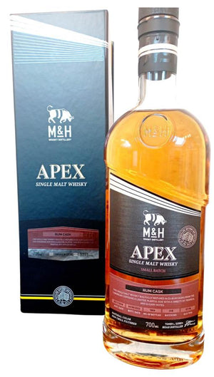 M&H 2018 - APEX Rum Cask 2022 Release (Batch 018) Single Malt Whisky | 700ML at CaskCartel.com