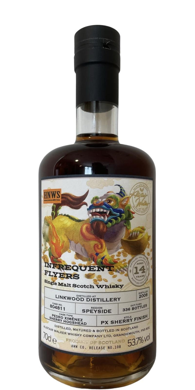 Linkwood 2008 AWWC Infrequent Flyers 14 Year Old 2022 Release Cask #804811 Single Malt Scotch Whisky | 700ML at CaskCartel.com