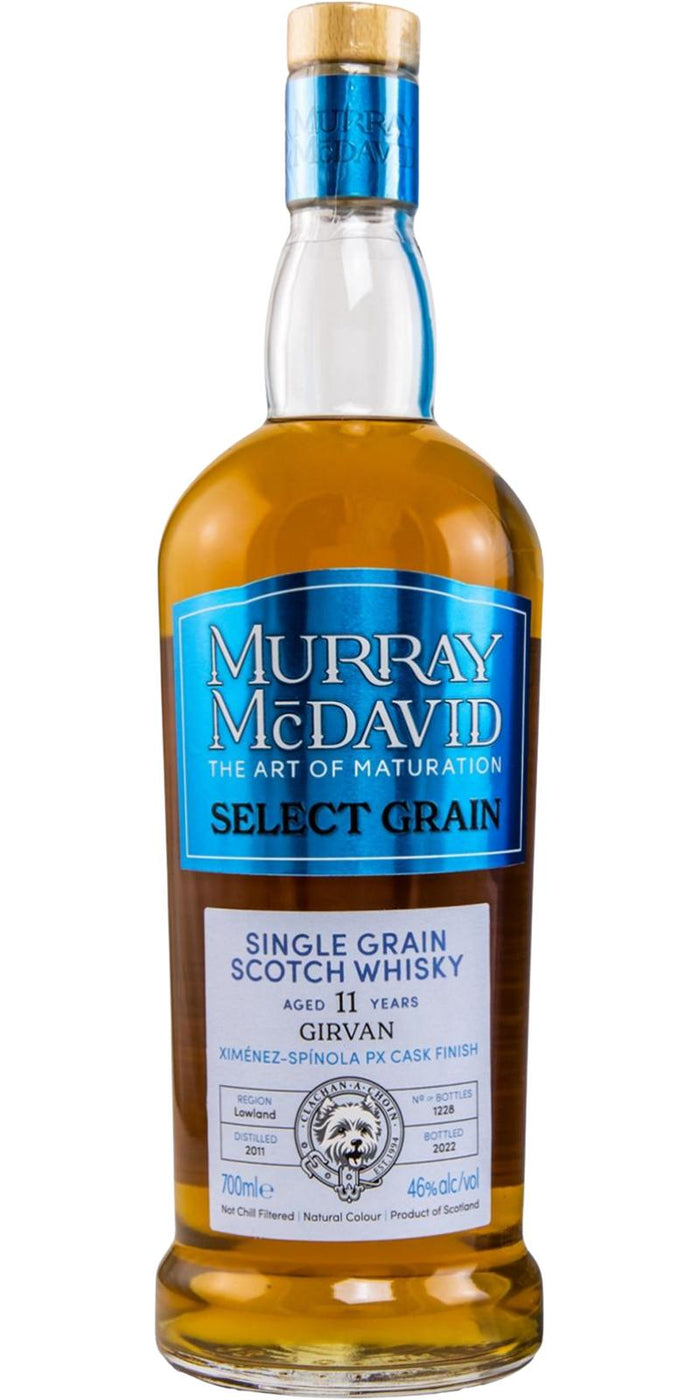 Girvan 2011 Murray McDavid The Art of Maturation - Select Grain 11 Year Old Scotch Whisky | 700ML