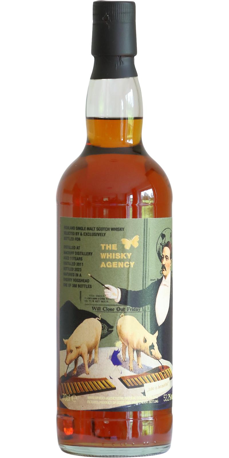 Macduff 2011 (The Whisky Agency) Sequences Single Malt Scotch Whisky | 700ML at CaskCartel.com