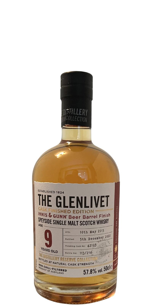 Glenlivet 2013 The Distillery Reserve Collection 9 Year Old 2022 Release (Cask #42105) Single Malt Scotch Whisky | 500ML at CaskCartel.com