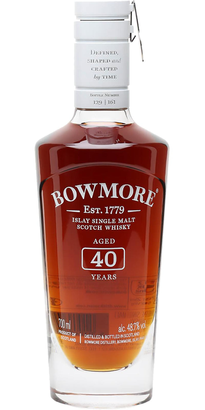 Bowmore Islay Single Malt 2021 Release 40 Year Old Whisky | 700ML