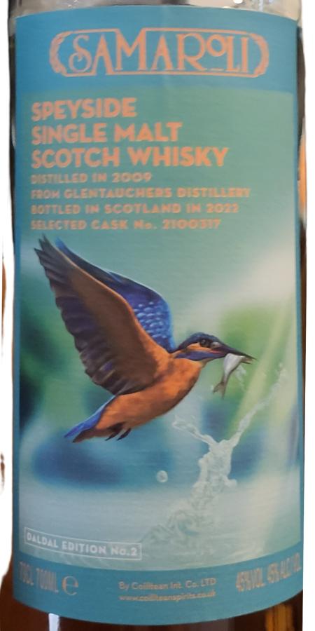 Glentauchers 2009 Sa Coilltean Int. Co. LTD2022 Release Cask #2100317 Single Malt Scotch Whisky | 700ML at CaskCartel.com