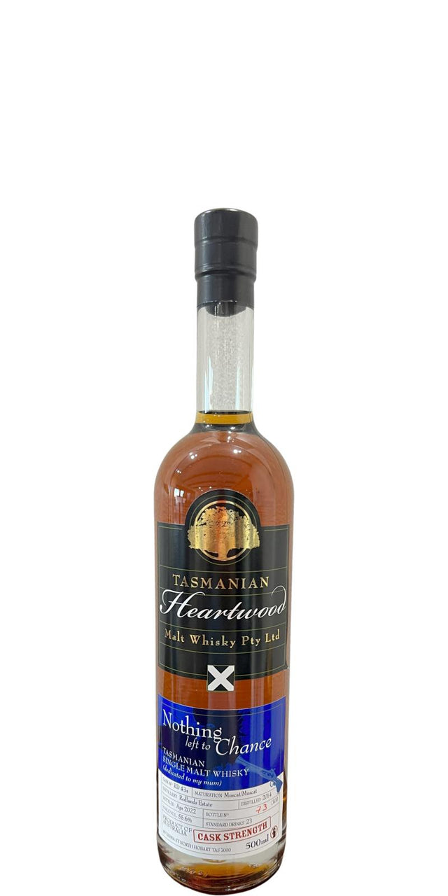 Heartwood 2014 Nothing left To Chance Tasmanian Single Malt Whisky | 500ML at CaskCartel.com