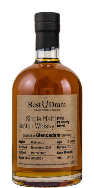 Glencadam 2012 (Best Dram) Single Malt Scotch Whisky | 700ML at CaskCartel.com