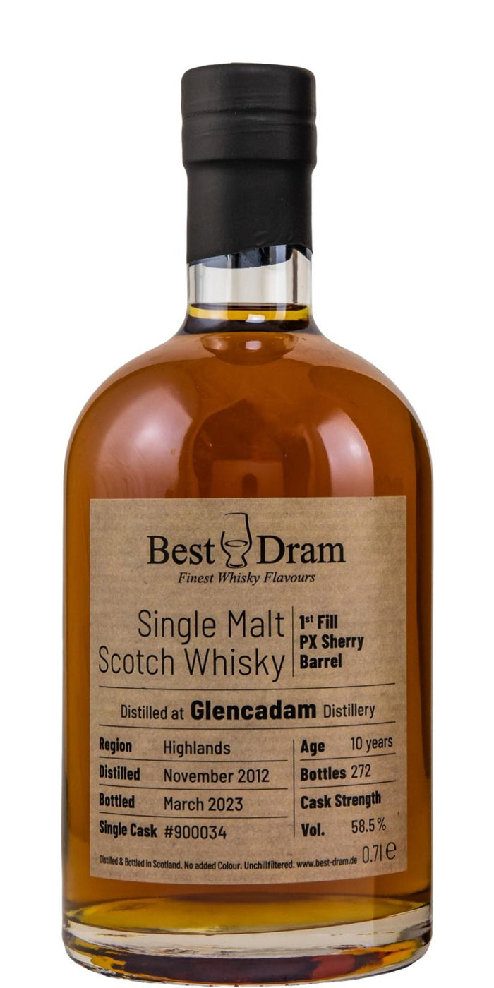 Glencadam 2012 (Best Dram) Single Malt Scotch Whisky | 700ML