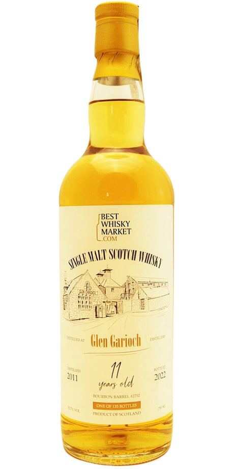 Glen Garioch 2011 BWM Single Malt Scotch Whisky | 700ML at CaskCartel.com