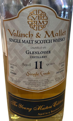 Glenlossie 2011 V&M 11 Year Old 2022 Release (Cask #35484) Single Malt Scotch Whisky | 700ML at CaskCartel.com