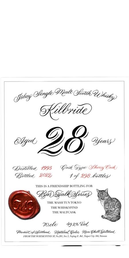 Kilbride 1993 TWf 28 Year Old 2022 Release Single Malt Scotch Whisky | 700ML at CaskCartel.com