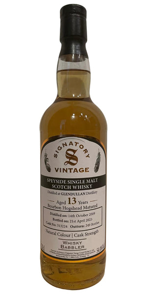 Glendullan 2009 (Signatory Vintage) Cask Strength 13 Year Old Scotch Whisky | 700ML at CaskCartel.com