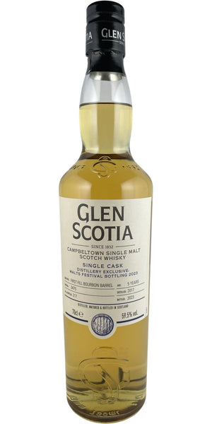 Glen Scotia 2017 Single Cask Distillery Exclusive Single Malt Scotch Whisky | 700ML at CaskCartel.com