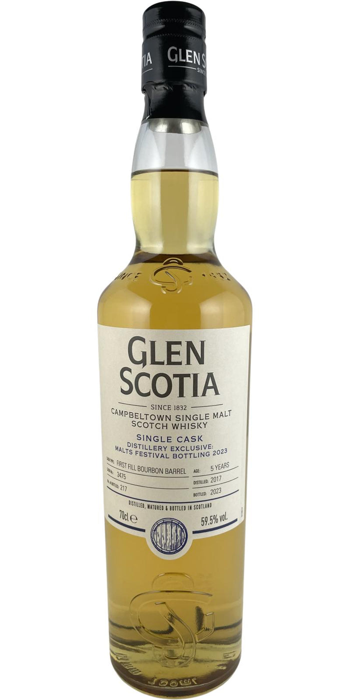Glen Scotia 2017 Single Cask Distillery Exclusive Single Malt Scotch Whisky | 700ML