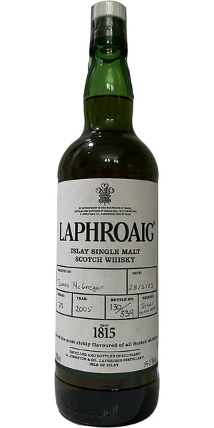 Laphroaig (2005) 18 Year Old Single Cask Release Scotch Whisky | 700ML at CaskCartel.com