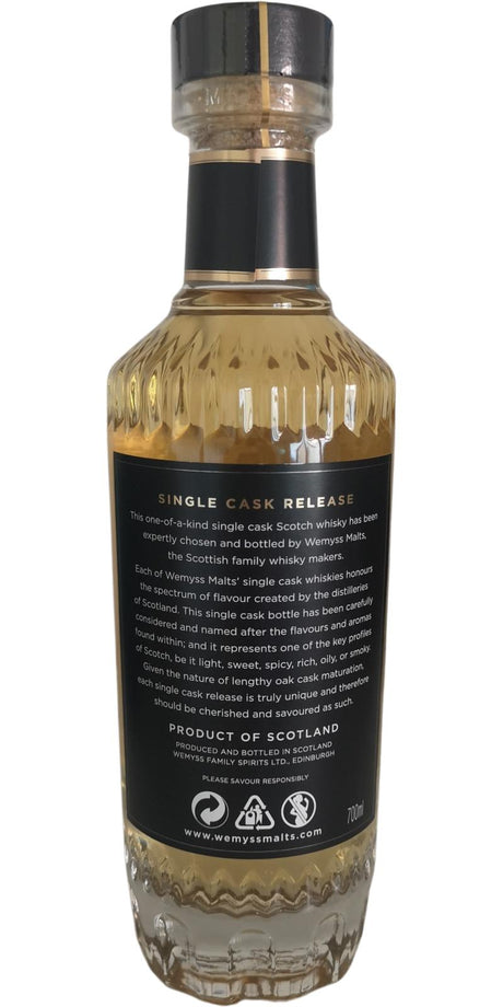 Croftengea 2007 (Wemyss Malts) A Salt On The Senses (15 Year Old) Single Malt Scotch Whisky at CaskCartel.com