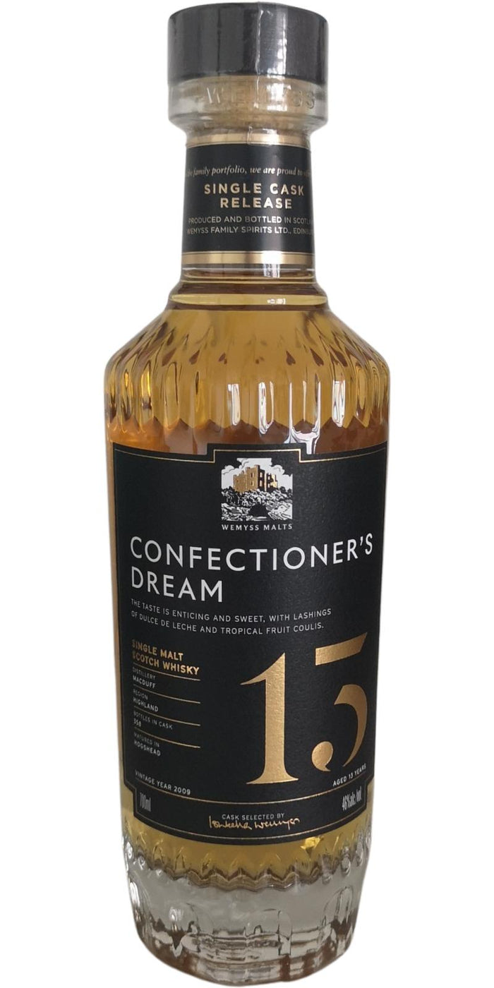 Macduff 2009 (Wemyss Malts) Confectioner's Dream 13 Year Old 2022 Release Single Malt Scotch Whisky | 700ML