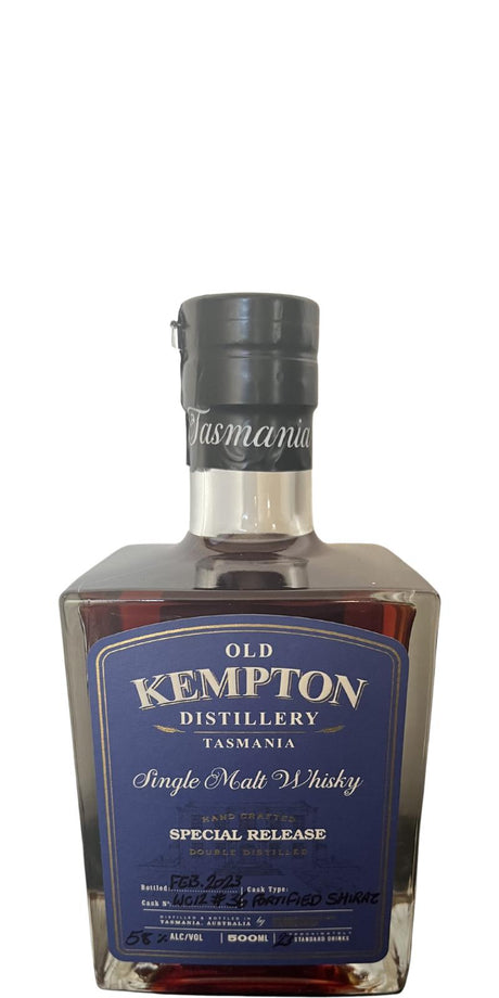 Old Kempton Fortified Shiraz Cask Single Malt Whisky | 500ML at CaskCartel.com