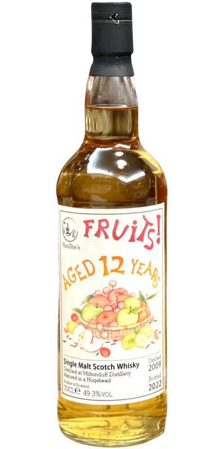 Miltonduff 2009 UD Fruits 12 Year Old 2022 Release Single Malt Scotch Whisky | 700ML at CaskCartel.com