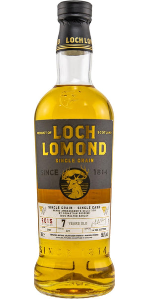 Loch Lomond 2015 Brand Ambassador's Selection 7 Year Old 2022 Release (Cask #234) Single Grain Whisky | 700ML at CaskCartel.com