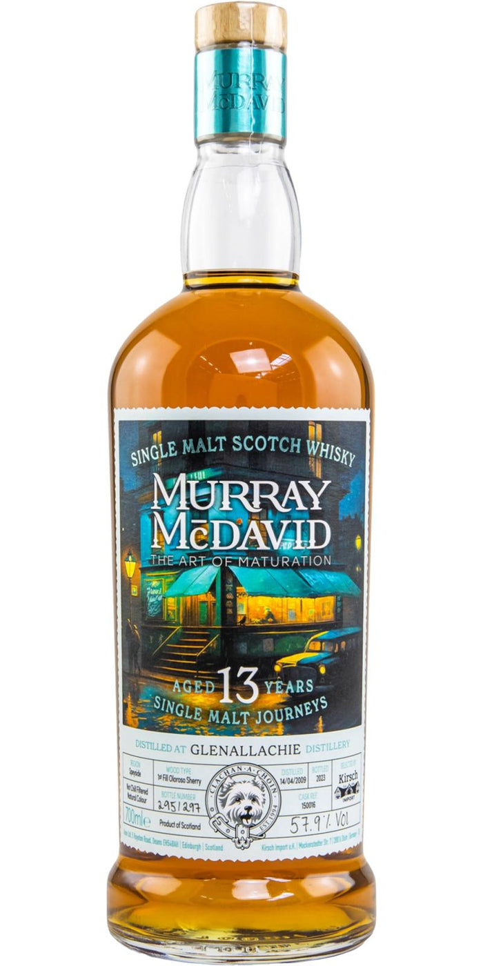 Glenallachie 2009 (Murray McDavid) Single Malt Journeys 13 Year Old Scotch Whisky | 700ML