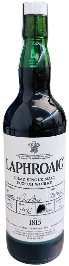 Laphroaig 1996 Handfilled - Distillery Only  Single Malt Scotch Whisky | 700ML