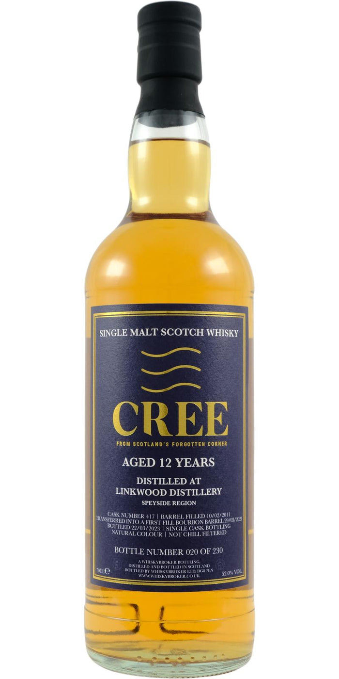 Linkwood 2011 Cree 12 Year Old Single Malt Scotch Whisky | 700ML