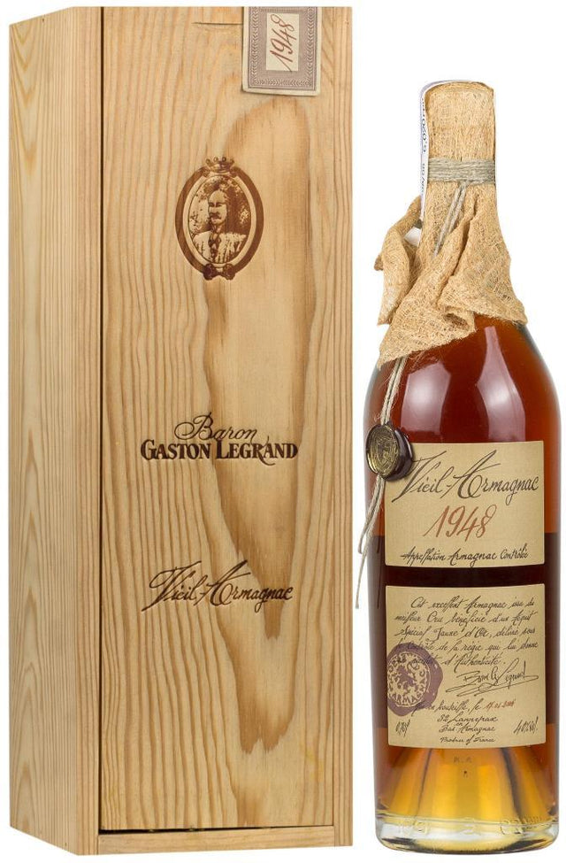1948 Baron Gaston Legrand Armagnac | 700ML at CaskCartel.com