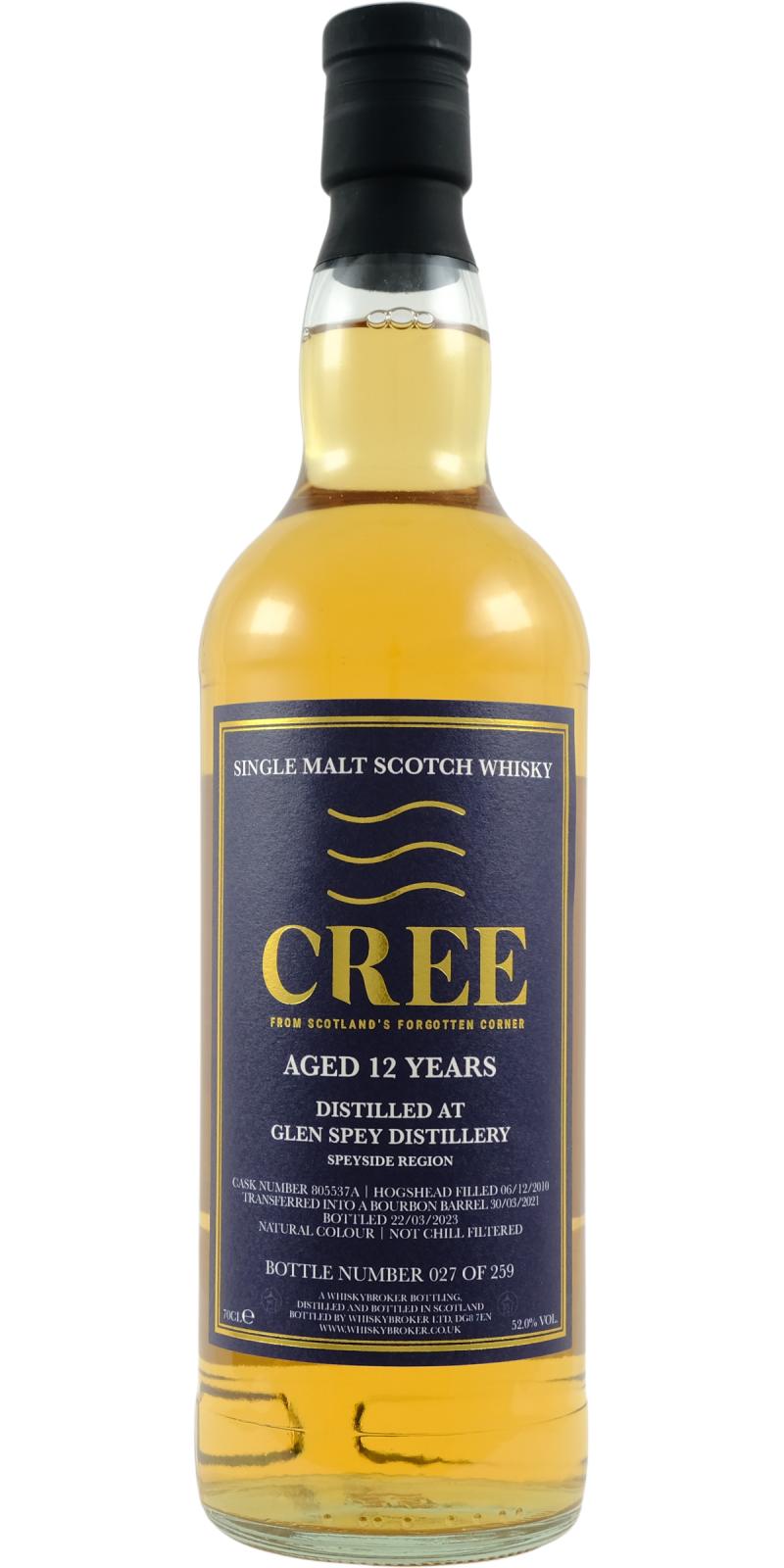 Glen Spey 2010 Cree 12 Year Old Scotch Whisky | 700ML at CaskCartel.com