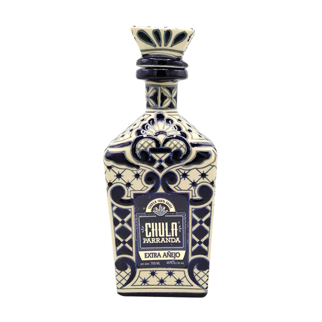 Chula Parranda Extra Anejo Artesanal Ceramic White | 750ML at CaskCartel.com